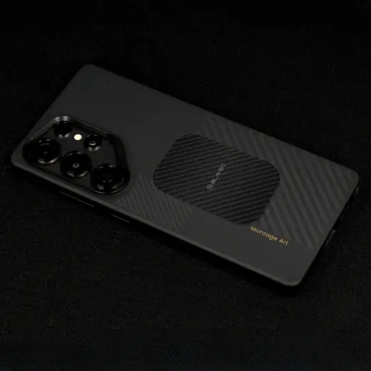 Blavec Metal plate for magnetic holder BM-01 set of 2 pieces round (40mm) and rectangle (40x58mm) carbon Фото num