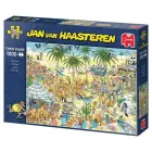 Jumbo Jan van Haasteren Die Oase The Oasis 1000 Teile Puzzle (20048) Foto 2