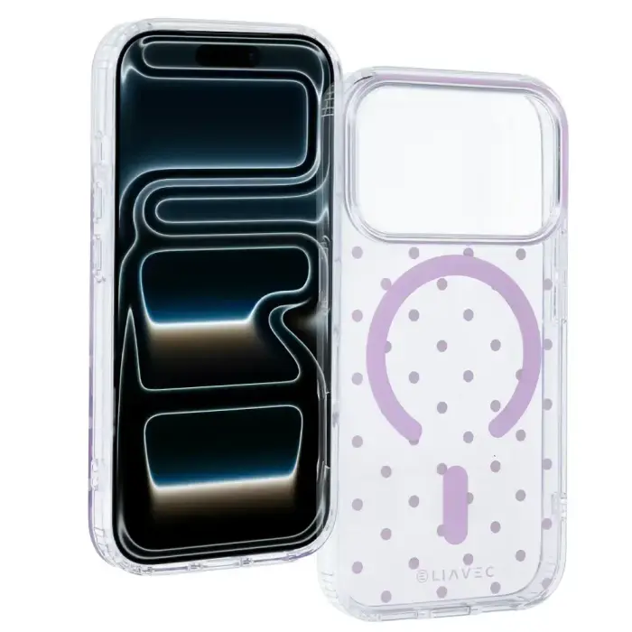 Liavec Bubble phone case for iPhone 18 Pro Max | iPhone 17 Pro Max pink
