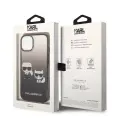 Karl Lagerfeld Gradient Karl and Choupette Case for iPhone 14 Plus Black — Foto 8