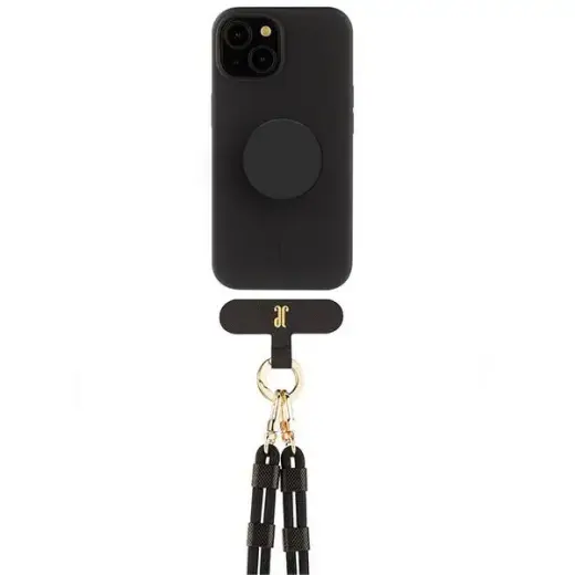 Etui JE 3in1 PopGrip iPhone 15 6.1" czarny|black 30484 (Just Elegance) Фото num
