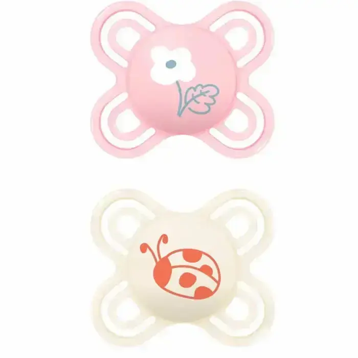 Mam Baby Dummy Perfect Star 0-2 Pink 2U