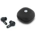 Headphones Bluetooth TWS BMW Leather      Metal Logo ENC black Foto 1