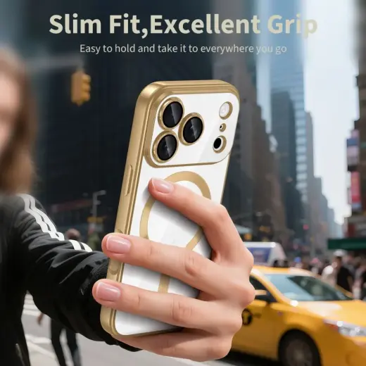 TECH-PROTECT MAGFLEX MAGSAFE IPHONE 17 PRO SHINY GOLD Photo