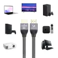 Wozinsky cable HDMI 2.1  8K 60 Hz 48 Gbps | 4K 120 Hz | 2K 144 Hz 1m silver (WHDMI-10) Photo