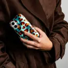 Animal Print phone case for iPhone 15 Pro multicolor (Crazy Cheetah) — Photo 4