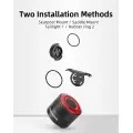Rockbros Q3 rear bicycle lamp with intelligent stop system - black Photo