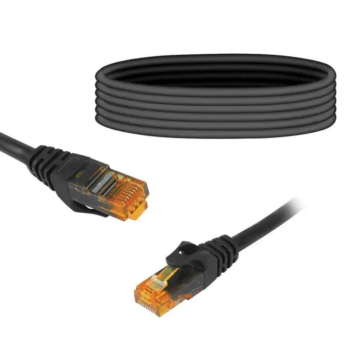 LTC сетевой кабель Ethernet LAN | UTP | 10m | чёрный