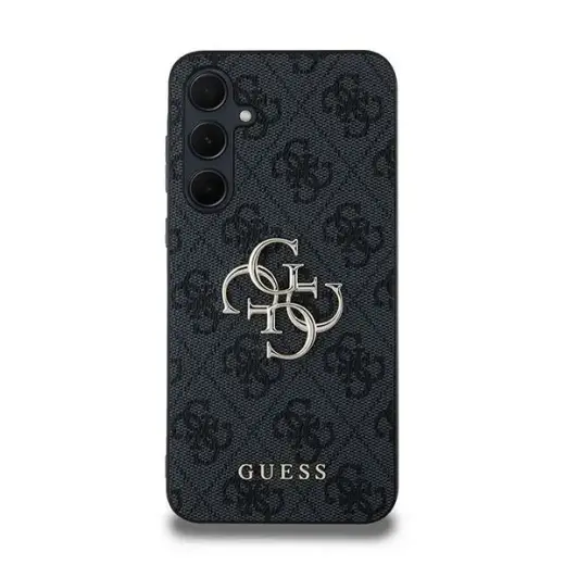 Guess 4G Big Metal Logo case for Samsung Galaxy A35 - black Foto 3