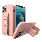 Rope Gel maciņš telefonam iPhone 11 Pro rozā — Foto 1