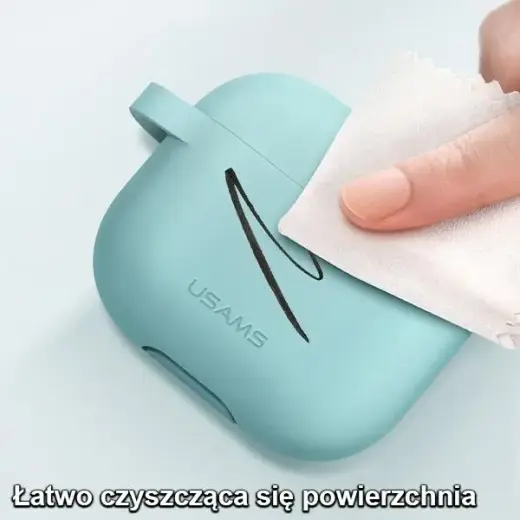USAMS Etui ochronne do AirPods 3 silicon różowy|pink BH741AP03 (US-BH741) Photo