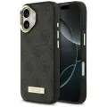Guess 4G Logo Plate MagSafe Case for iPhone 17 Black Foto 1
