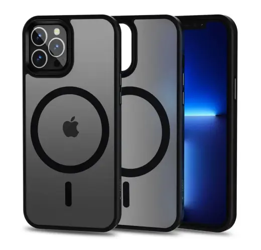 Tech-Protect MagMat MagSafe case for iPhone 12 Pro Max - matte black