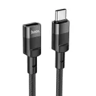 HOCO U107 адаптер USB-C на USB-C | чёрный — Фото 2