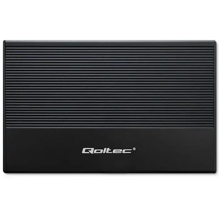 Qoltec Aluminium Enclosure | SSD HDD 2.5'' drive | SATA | USB 3.0 | Super speed 5Gb/s | 2TB | Black Foto 9