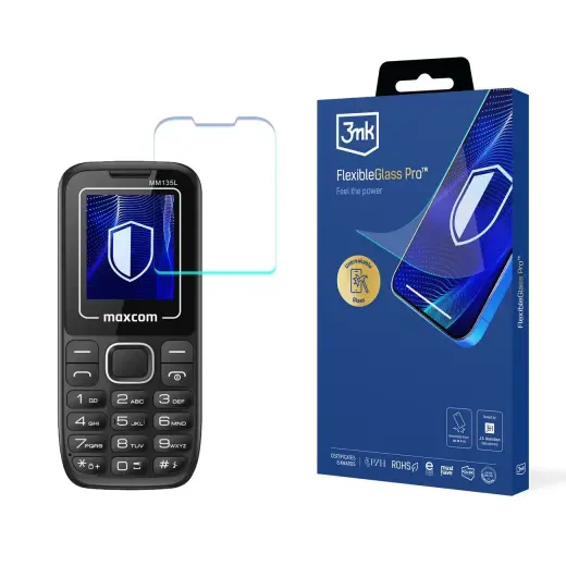 Hybrid glass 3mk FlexibleGlass Pro on Maxcom Classic MM135L
