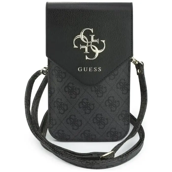 Phone bag Guess  Graines 4G &      Classic Logos black