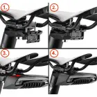 Rockbros LKWD-R1 Rear Bike Light with Laser and Remote Control + Micro USB - USB-A Cable - Black Foto 9