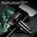 USAMS Zestaw głośnomówiący C21 z transmiterem FM, Bluetooth 5.0, MP3, 2xUSB 3,4A czarny|black CC115GC01 (US-CC115) Photo