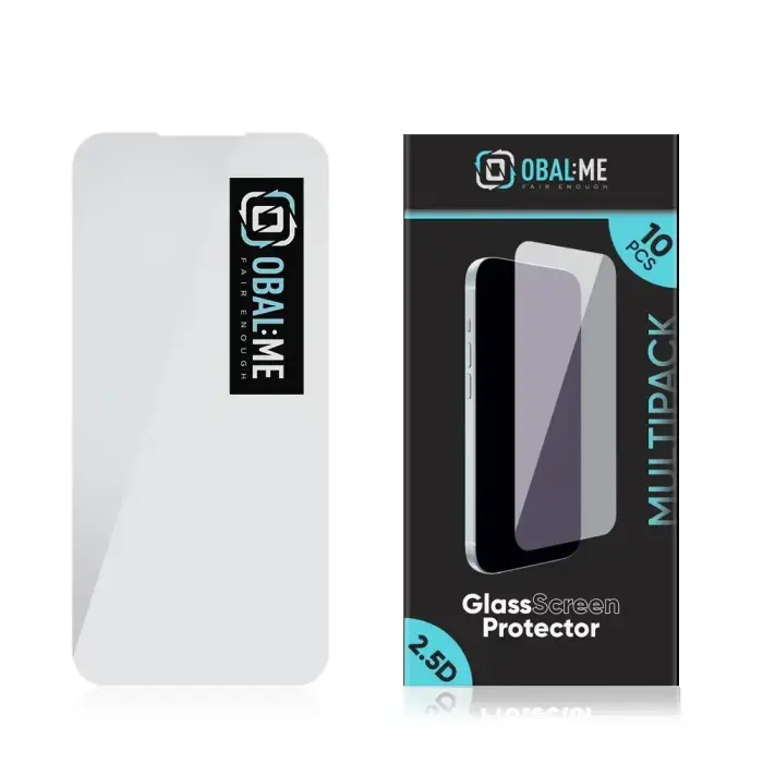 OBAL:ME Multipack 2.5D Glass Screen Protector for Samsung Galaxy A27 5G Clear (10pcs)