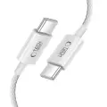 Tech-Protect Ultraboost Lite провод для передачи данных и зарядки | USB-C на USB-C | 60W | 1м | cool grey — Фото 3
