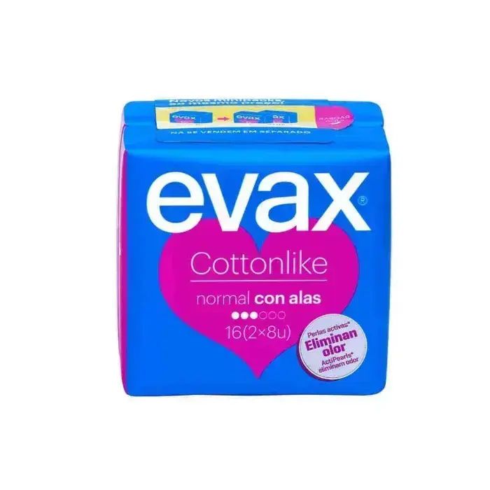 Evax Cottonlike Normal With Wings 16 Units