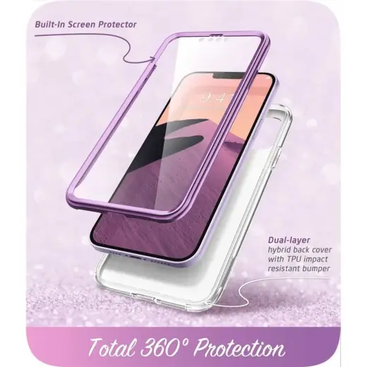 Supcase COSMO IPHONE 14 PLUS MARBLE PURPLE Photo