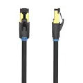 Network Cable CAT8 SFTP Vention IKABF RJ45 Ethernet 40Gbps 1m Black Фото num