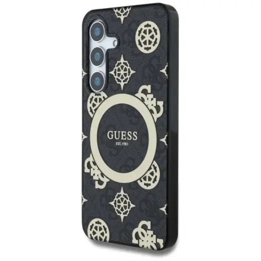Guess telefona maciņš Samsung Galaxy S25 melns Foto 2