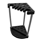 Garden Tool Holder Corner Tool Rack black — Photo 4