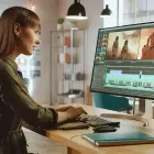 Qoltec Anti Blue Light Filter 24" | 16:9 | Eye protection | Anti Glare | Matt | for screen Foto 8