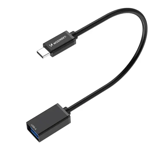 Wozinsky WOTGY1S USB-C 3.0 (male) - USB-A 3.0 (female) OTG Adapter - Black Фото num