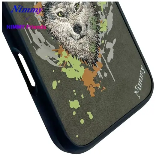 Etui Nimmy Wilk MagSafe do iPhone 16      ciemnoszary Photo