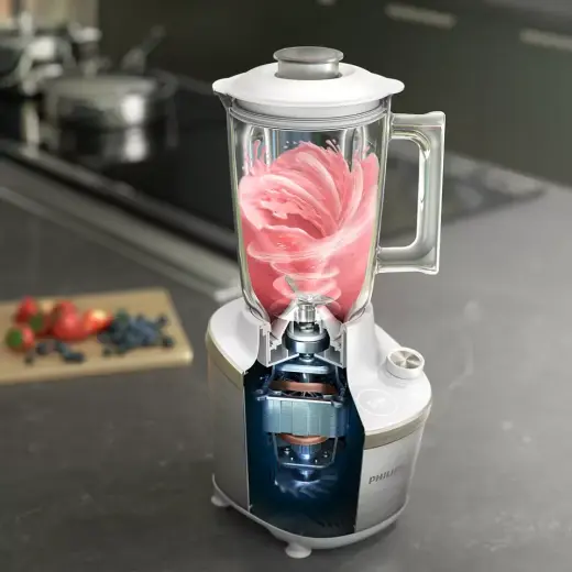 PHILIPS Daily Collection blenderis, 1500W, balts Photo
