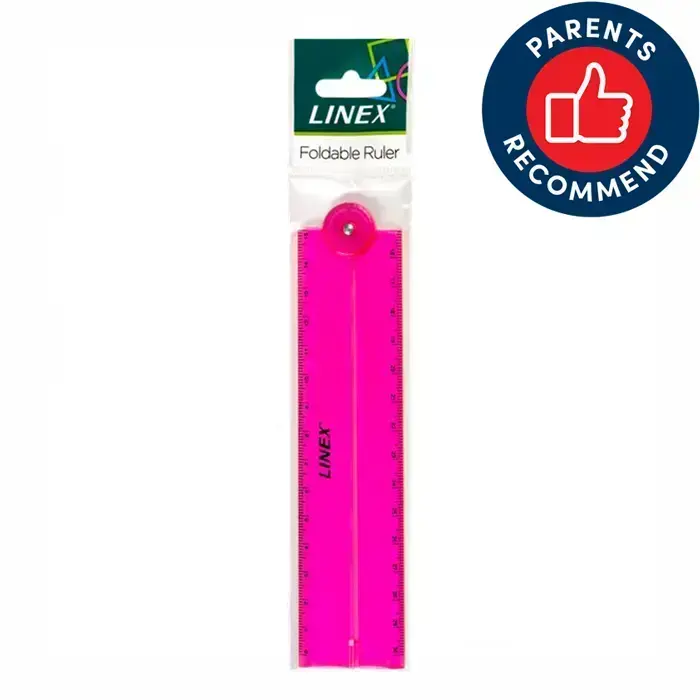 Lineāls LINEX Folden 15/30 cm, rozā Foto 2