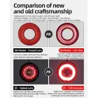 Rockbros Q5 Rear Bike Light with Intelligent Stop System - Black Foto 11