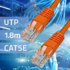 Qoltec Ethernet LAN network cable | Cat5e | UTP | 1.8m — Photo 3
