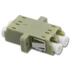 Qoltec Adapter fiber optic LC/UPC | Duplex | Multimode — Photo 1