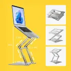 Wozinsky WRS-CPY75DSS Aluminum Laptop and Tablet Stand + Free Smartphone Stand - Silver Foto 23