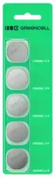 Baterijas Green Cell Blister 5x Lithium Battery CR2025