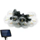 Forever Light LED Solar Garland SUNARI FLS-120 5,5m + 10 bulbs clear G40 IP44 Photo