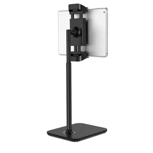 Acefast telescopic phone and tablet holder (135-230mm wide) for the desk 360 ° black (E4 black) Photo
