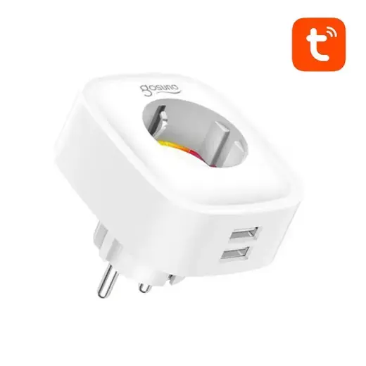 Smart plug WiFi Gosund SP112 2xUSB, 16A, Tuya Фото num