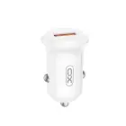 XO car charger CC68 18W QC 1x USB white Фото num