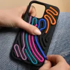 DIY Snake phone case for iPhone 13 black — Photo 4