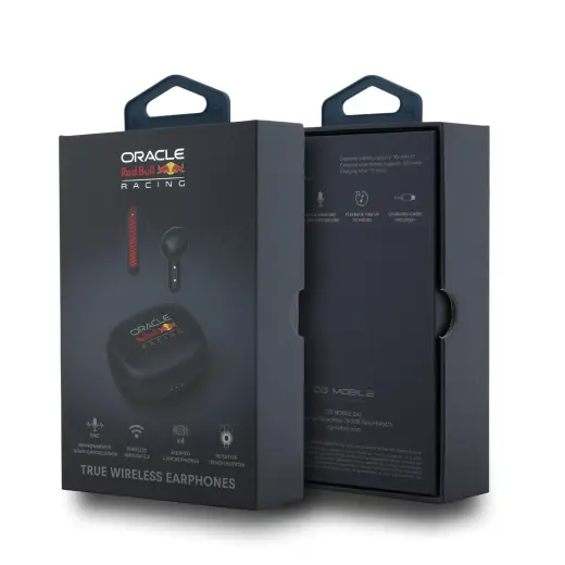 Red Bull Powerbar ENC TWS Wireless Earphones Navy Photo