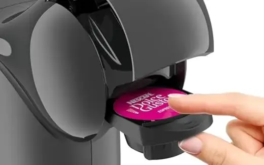 KRUPS kapsulu kafijas automāts ar Nescafe®Dolce Gusto® Genio S, pelēks Foto 5
