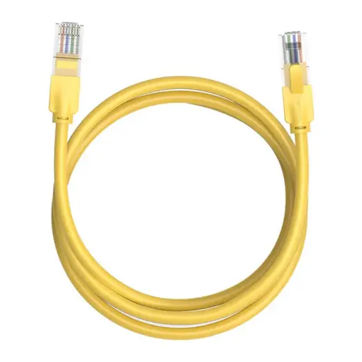 Network Cable UTP CAT6 Vention IBEYF RJ45 Ethernet 1000Mbps 1m Yellow Photo