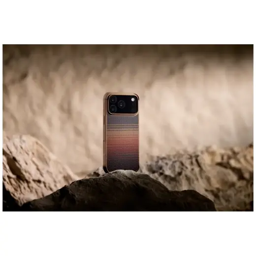 Etui PITAKA Aramid ProGuard MagSafe do    iPhone 17 Pro sunset Фото num