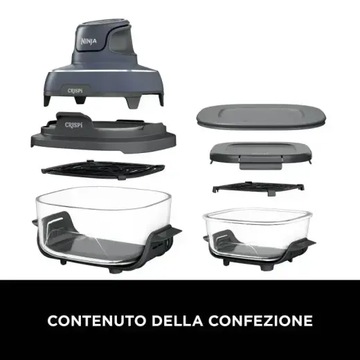 Ninja Airfryer (FN101EUGY) Crispi 1700W grey Foto 3